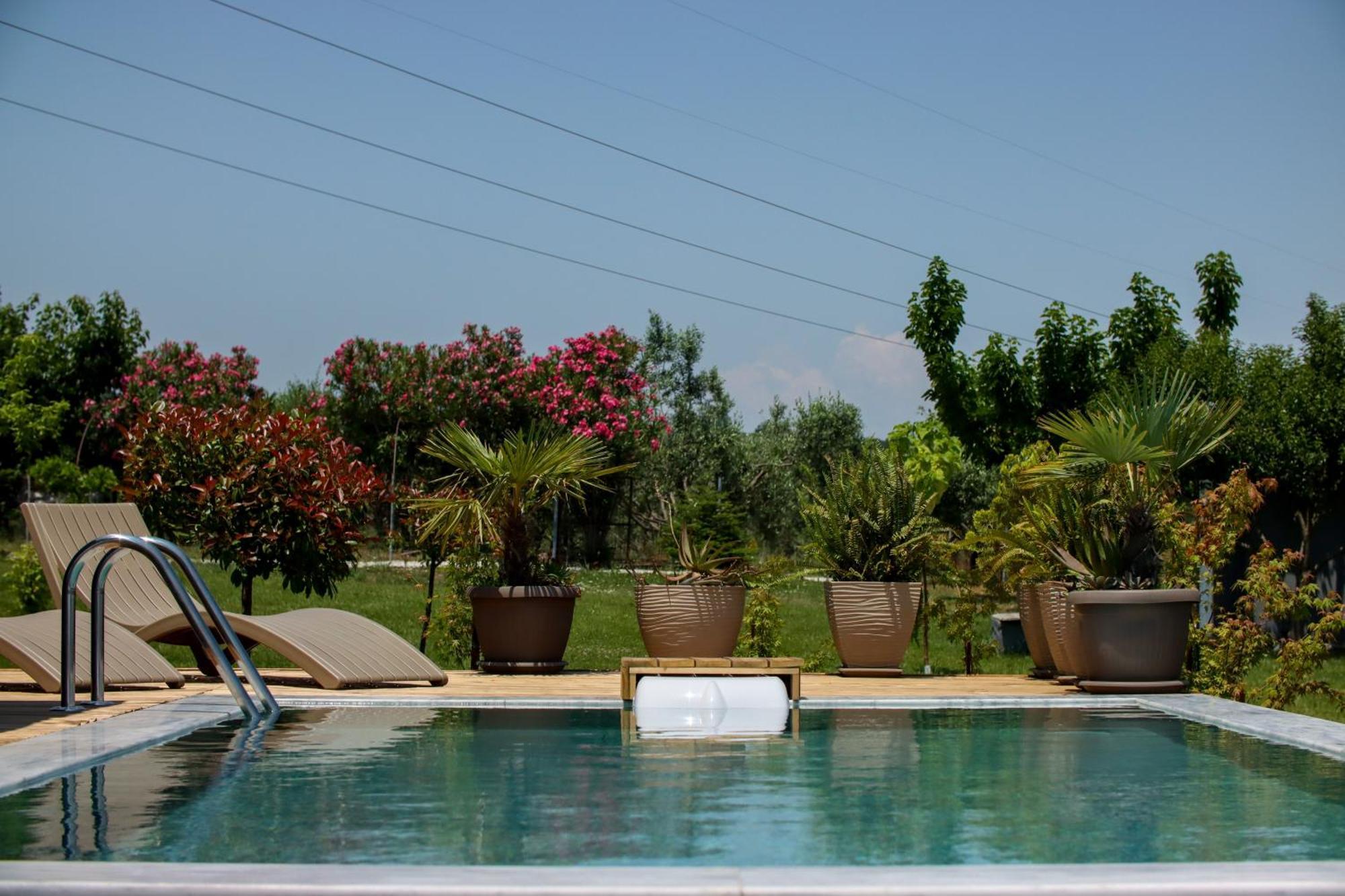 ליטוחורון Zeusplace Pool Villa Olympus Riviera מראה חיצוני תמונה