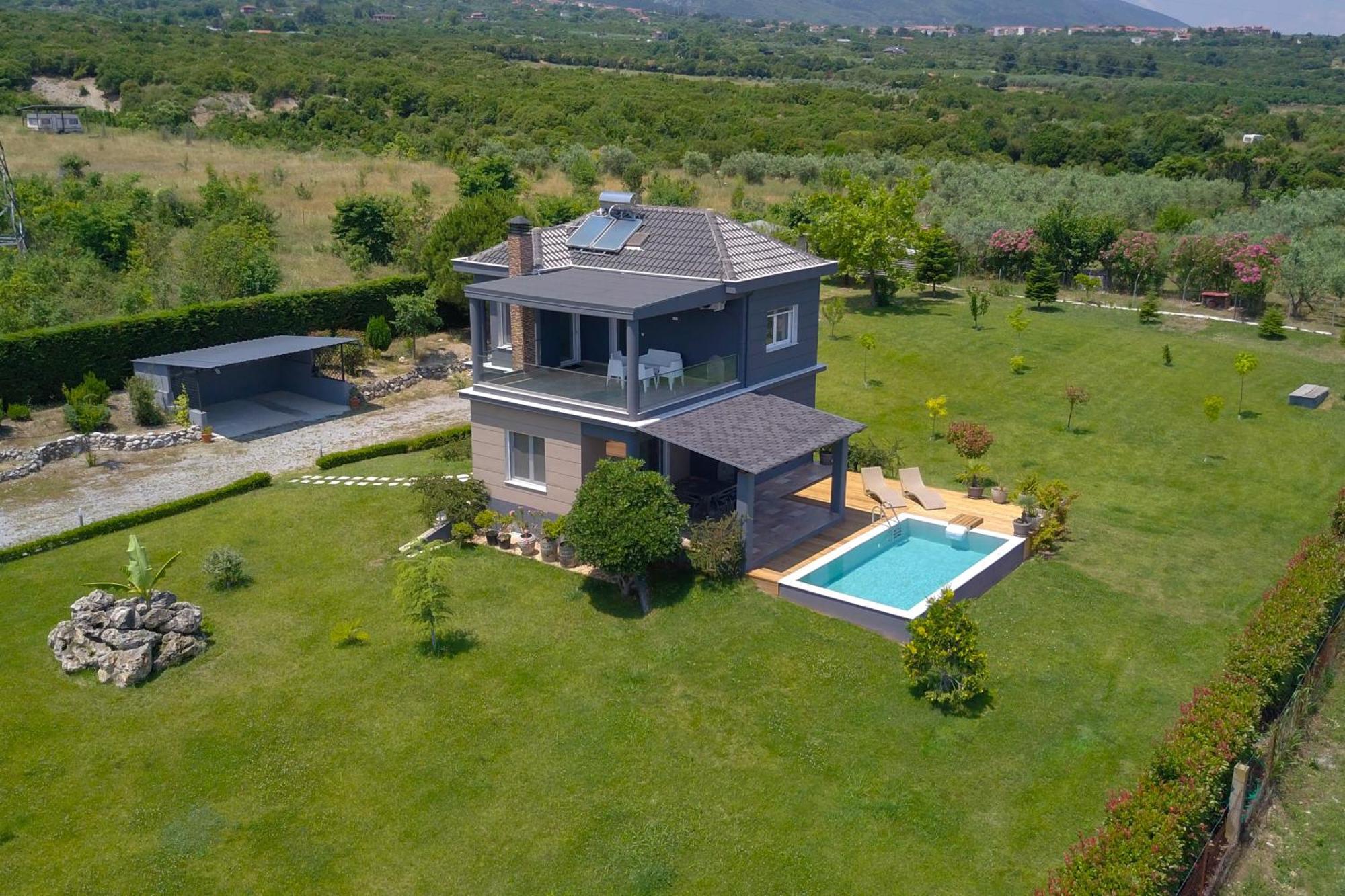 ליטוחורון Zeusplace Pool Villa Olympus Riviera מראה חיצוני תמונה